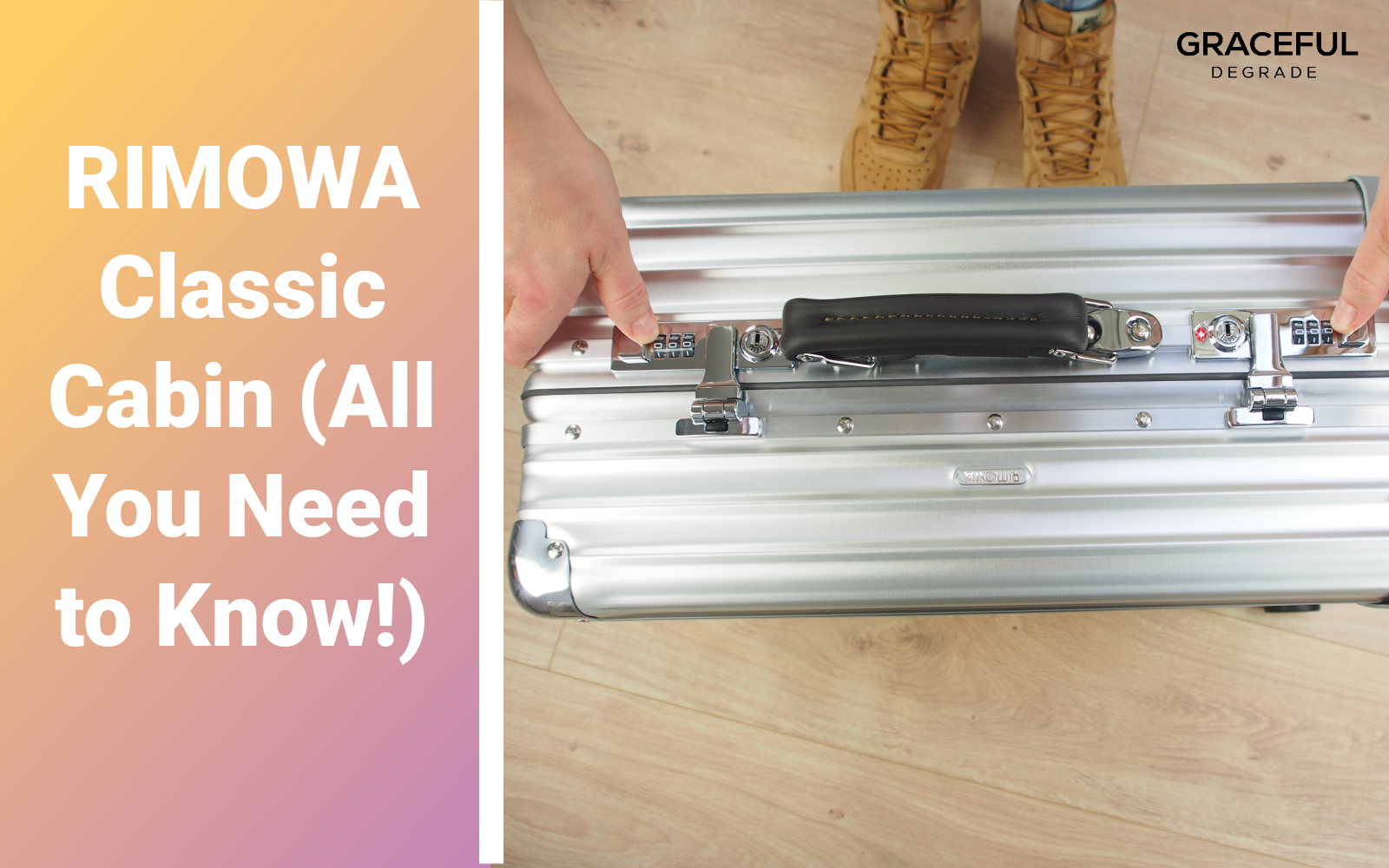 Banananina Product Review: Rimowa Classic Cabin Aluminium Carry On Suitcase  Silver 