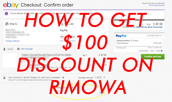 rimowa discount code