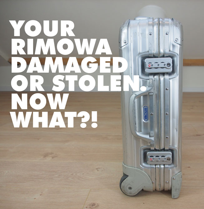 rimowa damage