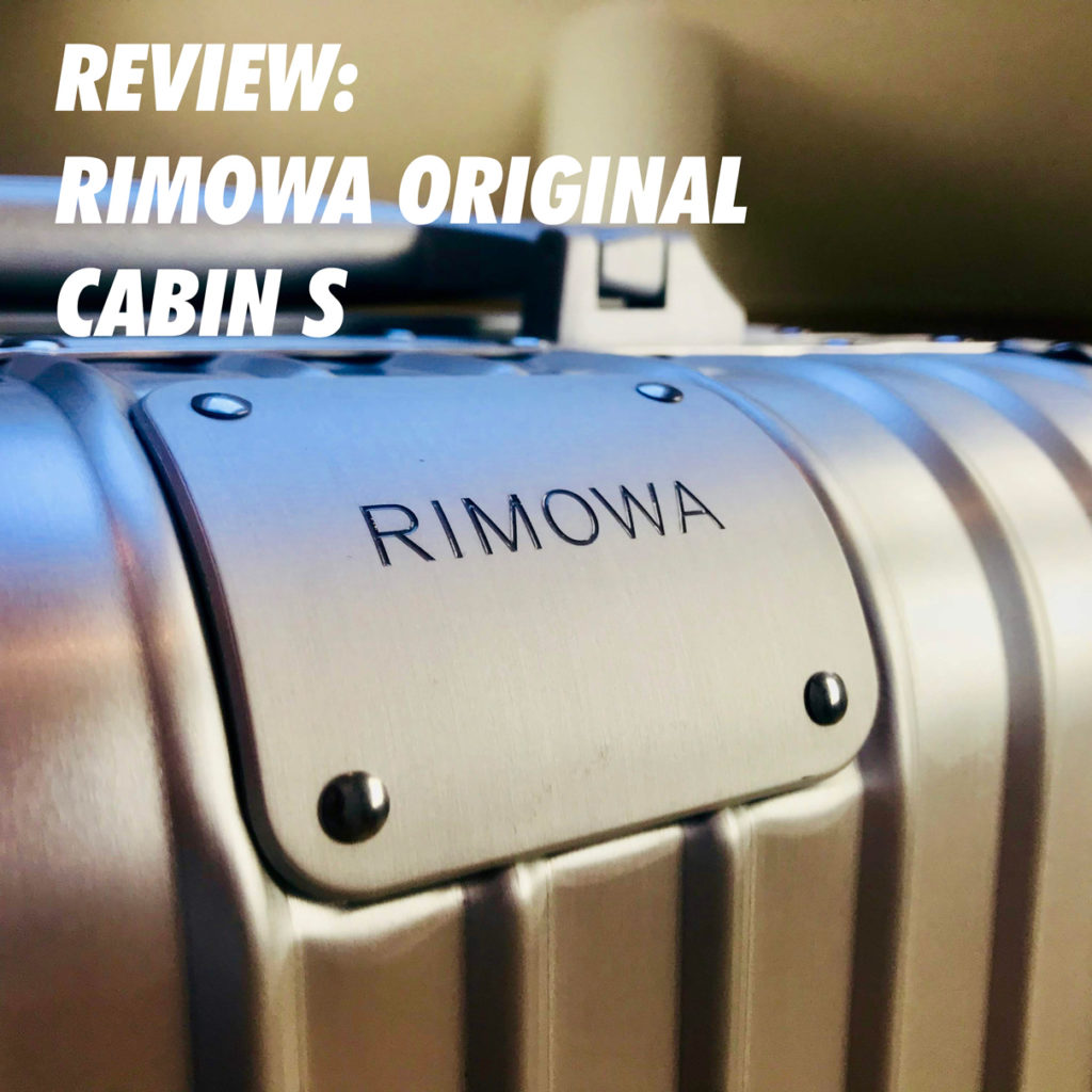 rimowa cabin original review