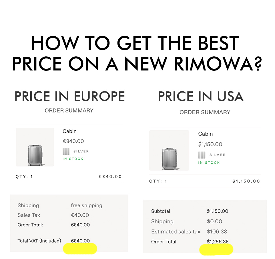 rimowa best price