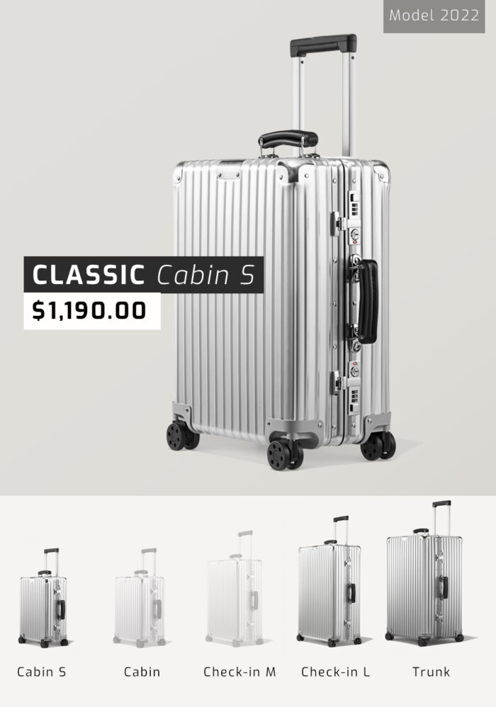 Unboxing Rimowa classic check-in M and Rimowa classic cabin
