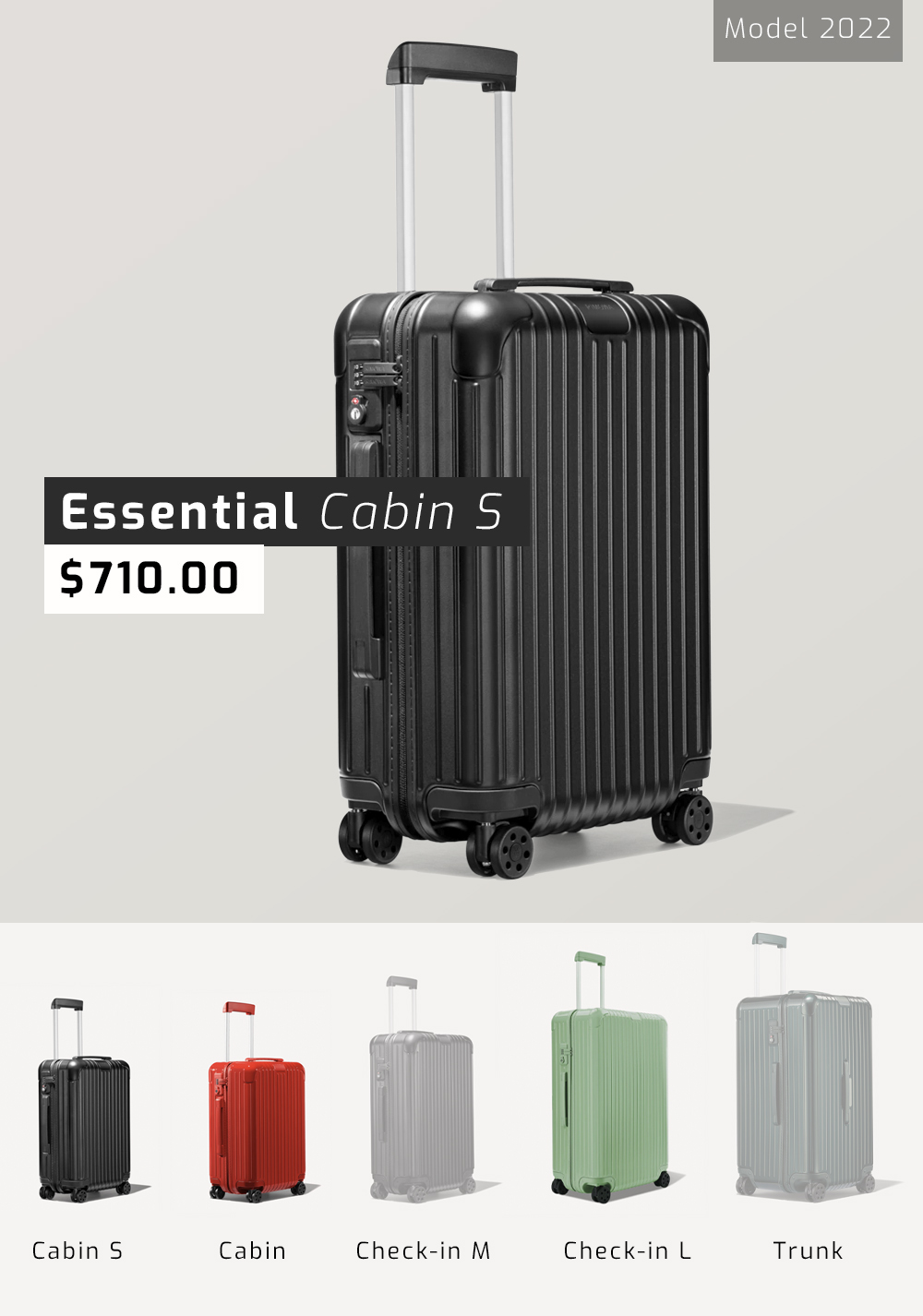 RIMOWA Topas and Stealth Carry-on Review - U.N. Luggage Canada
